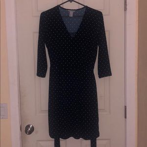 Navy blue dress
